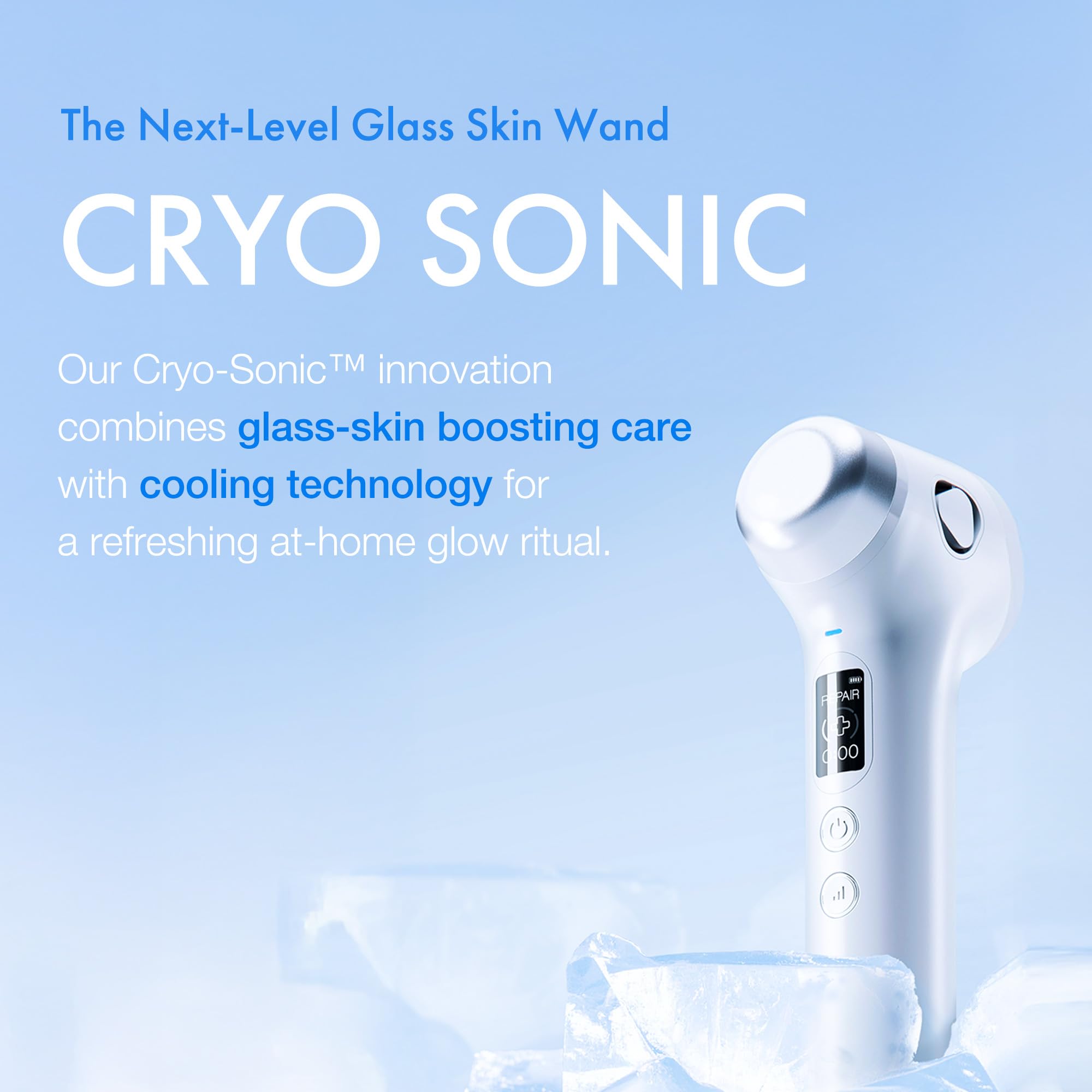 Amazon.com: glow.m Cryo Sonic with Moisture Booster Gel (100g